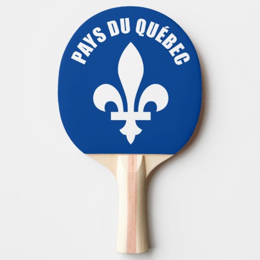 Pays du Québec 卓球ラケット (正面)