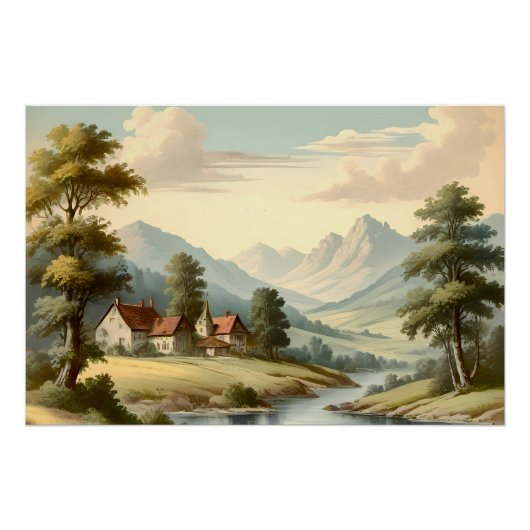Paysage alpin ポスター (正面)