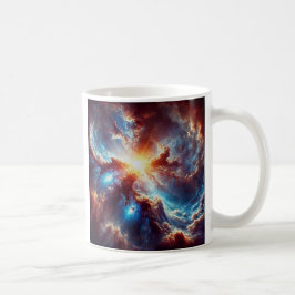Paysage céleste mouvementé. コーヒーマグカップ