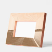 paysage coucher de soleil レーザー彫刻フレーム (左)