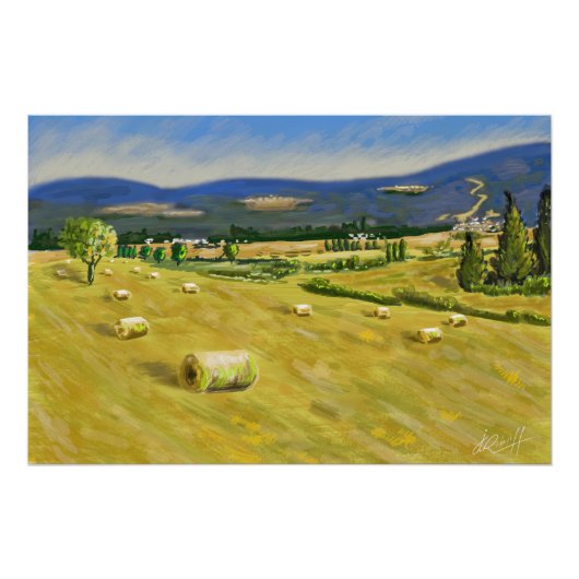 Paysage de villard de lans et méaudre. ポスター (正面)