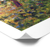 Paysage Et Personnages By Seurat Georges ポスター (角)