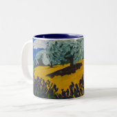 Paysage Provençal ツートーンマグカップ (正面左)