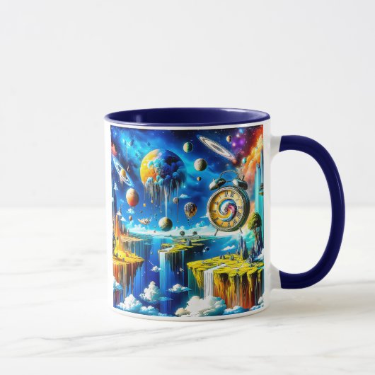 Paysage psychédélique マグカップ (右)