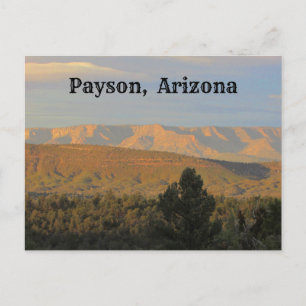 Payson Arizona Landscape Photo Northern Desert ポストカード