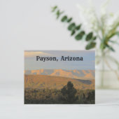Payson Arizona Landscape Photo Northern Desert ポストカード (スタンド正面)