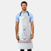 Paz Interior, Gato Exterior エプロン (着用した状態)