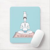 Paz Interior, Gato Exterior マウスパッド (マウス)