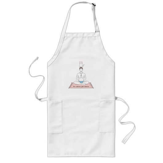 Paz Interior, Gato Exterior ロングエプロン (正面)