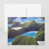 Pazifik-Atoll-Palau- Postkarte ポストカード (正面/裏面)