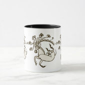 Pazyrykのシカのマグ マグカップ (中央)