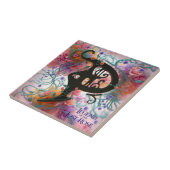 Pazzaria "P"フローラモノグラムタイル タイル (側面)