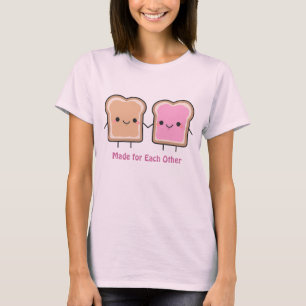 PBおよびJ T型 Tシャツ