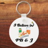 PBとJ信じに入ったi キーホルダー (正面)