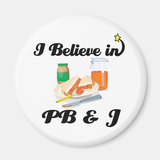 PBとJ信じに入ったi マグネット (正面)