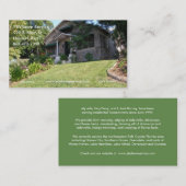 PBの芝生サービス古い家の名刺 名刺 (正面/裏面)