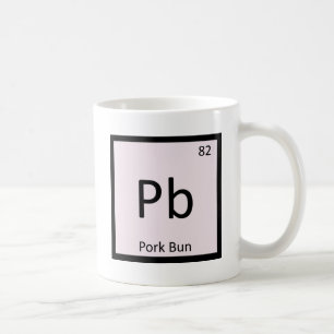 Pb -ポークパンの中国のな化学周期表 コーヒーマグカップ