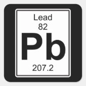 Pb – リード スクエアシール (正面)
