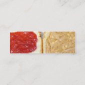 PB&Jのプロフィールカード スキニー名刺 (裏面)