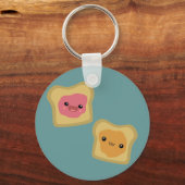 PB&Jトースト キーホルダー (正面)