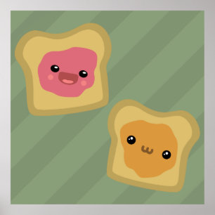 PB&Jトースト ポスター