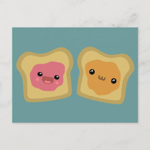 PB&Jトースト ポストカード