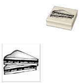 PB&Jピーナッツバター&ゼリーPBJサンドイッチスタンプ ラバースタンプ (押印)