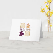 PB J時間(&J) カード (黄色い花)