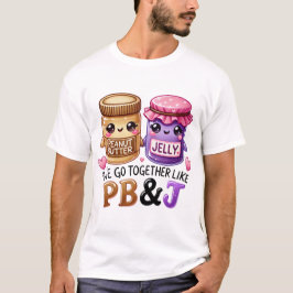 PB&J バレンタインTシャツ Tシャツ