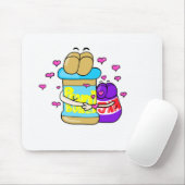 Pb&j Bestfreindsのグラフィック マウスパッド (マウス)