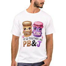 PB & JEバレンタインのTシャツ