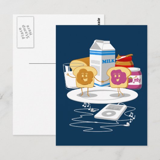 PB Loves J ポストカード (正面/裏面)