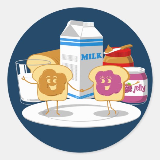 PB Loves J ラウンドシール (正面)