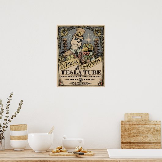 PB Teslaポスター ポスター (キッチン)