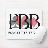 PBB マウスパッド - 赤 (マウス)