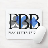 PBB マウスパッド - 青 (マウス)