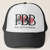 PBB Hat - Red Logo キャップ (正面)