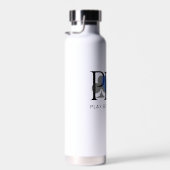 PBB Insulated Water Bottle - Blue ウォーターボトル (右面)