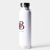 PBB Insulated Water Bottle - Red ウォーターボトル (左面)
