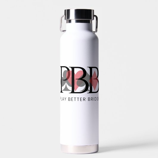 PBB Insulated Water Bottle - Red ウォーターボトル (正面)