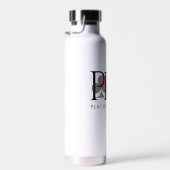 PBB Insulated Water Bottle - Red ウォーターボトル (右面)