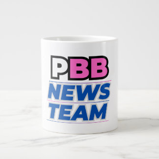 PBB News Team ジャンボマグ ジャンボコーヒーマグカップ