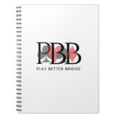 PBB Notebook - Red ノートブック (正面)