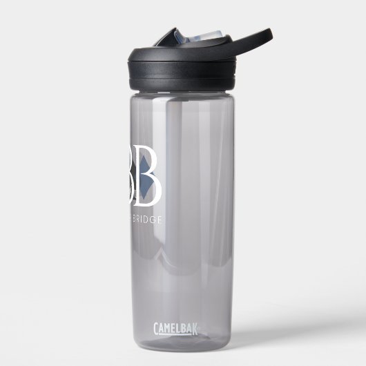 PBB Water Bottle - Clear Blue ウォーターボトル (左面)