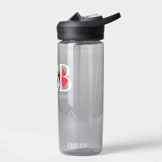 PBB Water Bottle - Clear Red ウォーターボトル (左面)