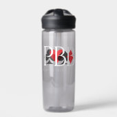PBB Water Bottle - Clear Red ウォーターボトル (正面)