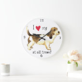 PBGVが大好き ラージ壁時計 (ホーム)