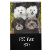 PBJのパック2017のカレンダー カレンダー (カバー)