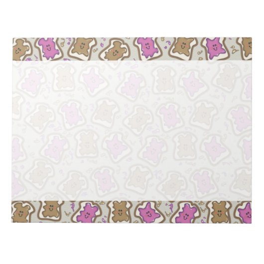 PBJサンドイッチ ノートパッド (正面)