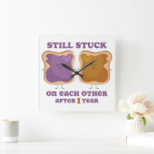 PBJ第1記念日 スクエア壁時計 (ホーム)